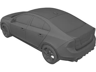 Volvo S60 R-Design (2010) 3D Model preview