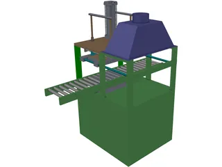 Heat Seal Machine 3D Model preview