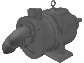 Viking Hydraulic Motor 3D Model preview