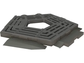 Pentagon 3D Model preview