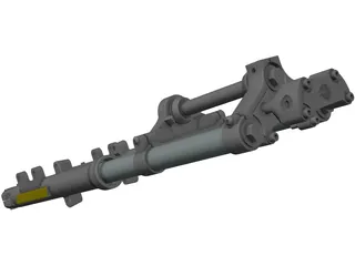 Front Fork Bike 3D Model preview