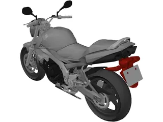Suzuki GR6 3D Model preview