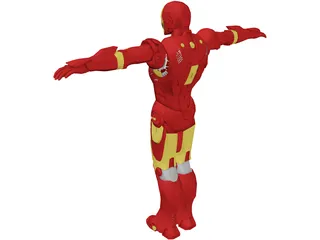 Iron Man 3D Model preview