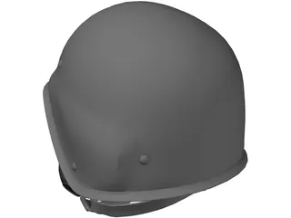 Gasmask with Helmet 3D Model preview