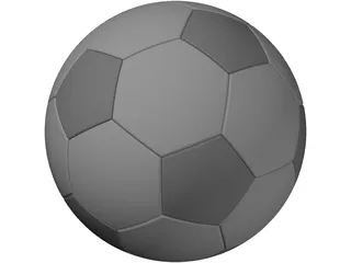 Soccer Ball 3D Model preview