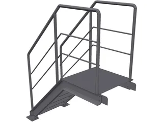 Ladder 3D Model preview