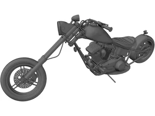 Harley-Davidson 3D Model preview