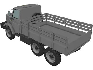 ZIL 433440 3D Model preview