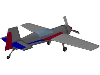 Sukhoi Su-26 3D Model preview