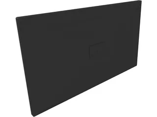Sony LCD TV 3D Model preview