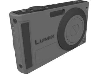 Panasonic Lumix DMC-FS3 3D Model preview