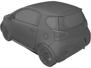 Aston Martin Cygnet (2011) 3D Model preview