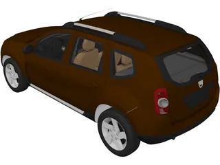Renault (Dacia) Duster 3D Model preview