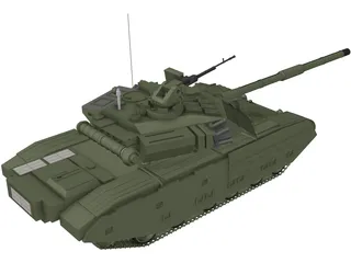 T-84 Oplot 3D Model preview