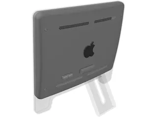 Apple iMac Monitor 3D Model preview