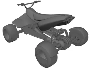 Quad Concept 3D Model preview