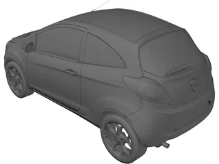 Ford Ka 3D Model preview