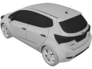 Hyundai ix20 3D Model preview