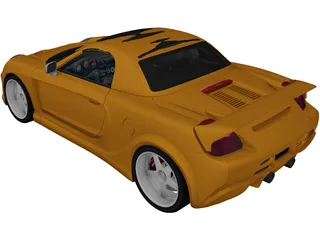 Toyota MRS Veilside 3D Model preview