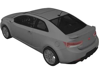 Kia Cerato Koup 3D Model preview