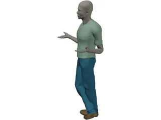 Man 3D Model preview