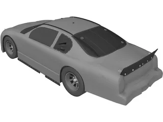 NASCAR Stock Car 3D Model preview