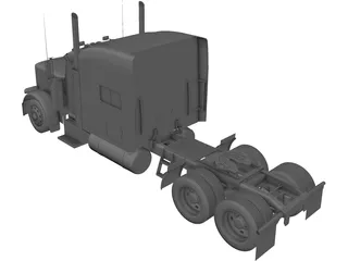 Peterbilt 3D Model preview