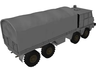 Tatra 815 8x8 3D Model preview