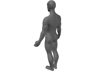 Man 3D Model preview