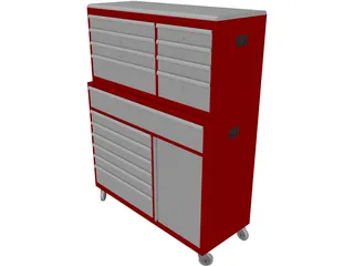 Tool Box 3D Model preview