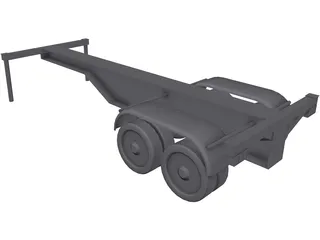 Trailer 3D Model preview