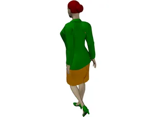 Woman 3D Model preview