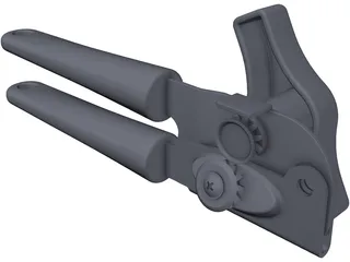 Can Opener Kitchen Aid 3D Model preview