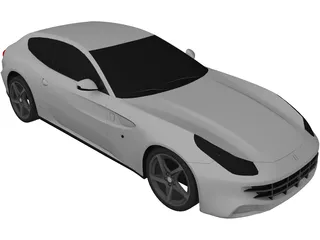 Ferrari FF 3D Model preview