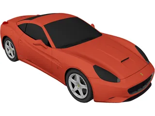 Ferrari California 3D Model preview