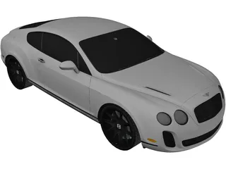 Bentley Continental SS (2010) 3D Model preview