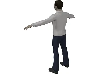 Man 3D Model preview
