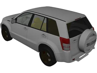 Suzuki Grand Vitara (2008) 3D Model preview