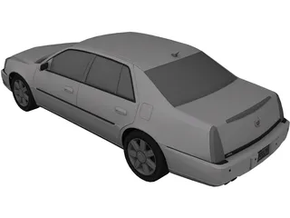 Cadillac DTS (2006) 3D Model preview