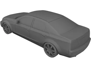 Cadillac CTS (2002) 3D Model preview