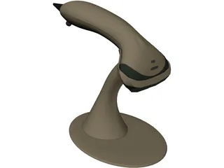Barcode Scanner 3D Model preview