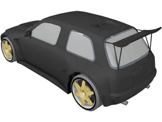 Nissan Micra GTR 3D Model preview