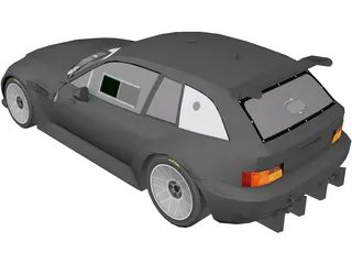 BMW Z3M 3D Model preview