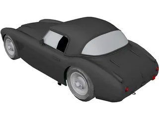 Austin Healey 3000 GT 3D Model preview