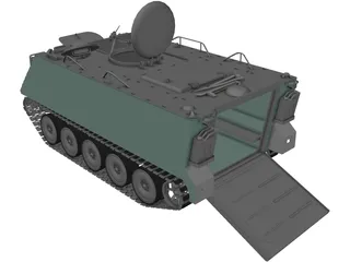 M113 A1 3D Model preview