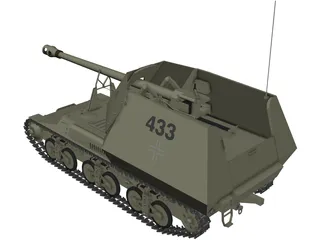Marder I 3D Model preview