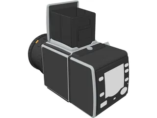 Hasselblad 503cw 3D Model preview