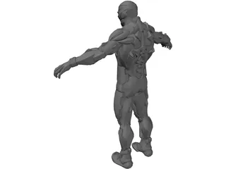 Nanosuit Crysis 3D Model preview