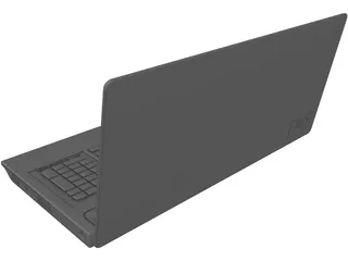 HP Laptop Pavilion dv6 3D Model preview