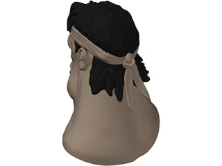 Face 3D Model preview